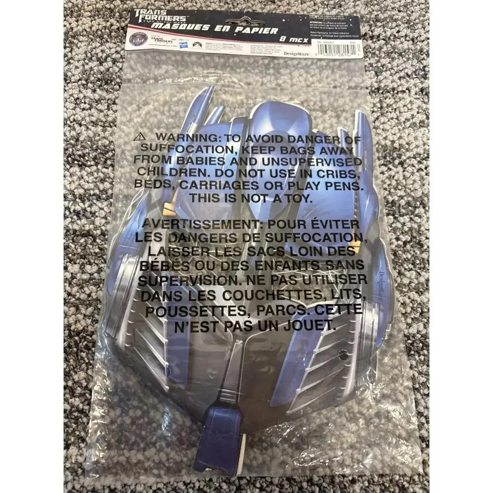 Trans Formers Party Lot - NEW 8pk Mask, 2 8pk Napkins & 2 8pk Invite/Thank Cards